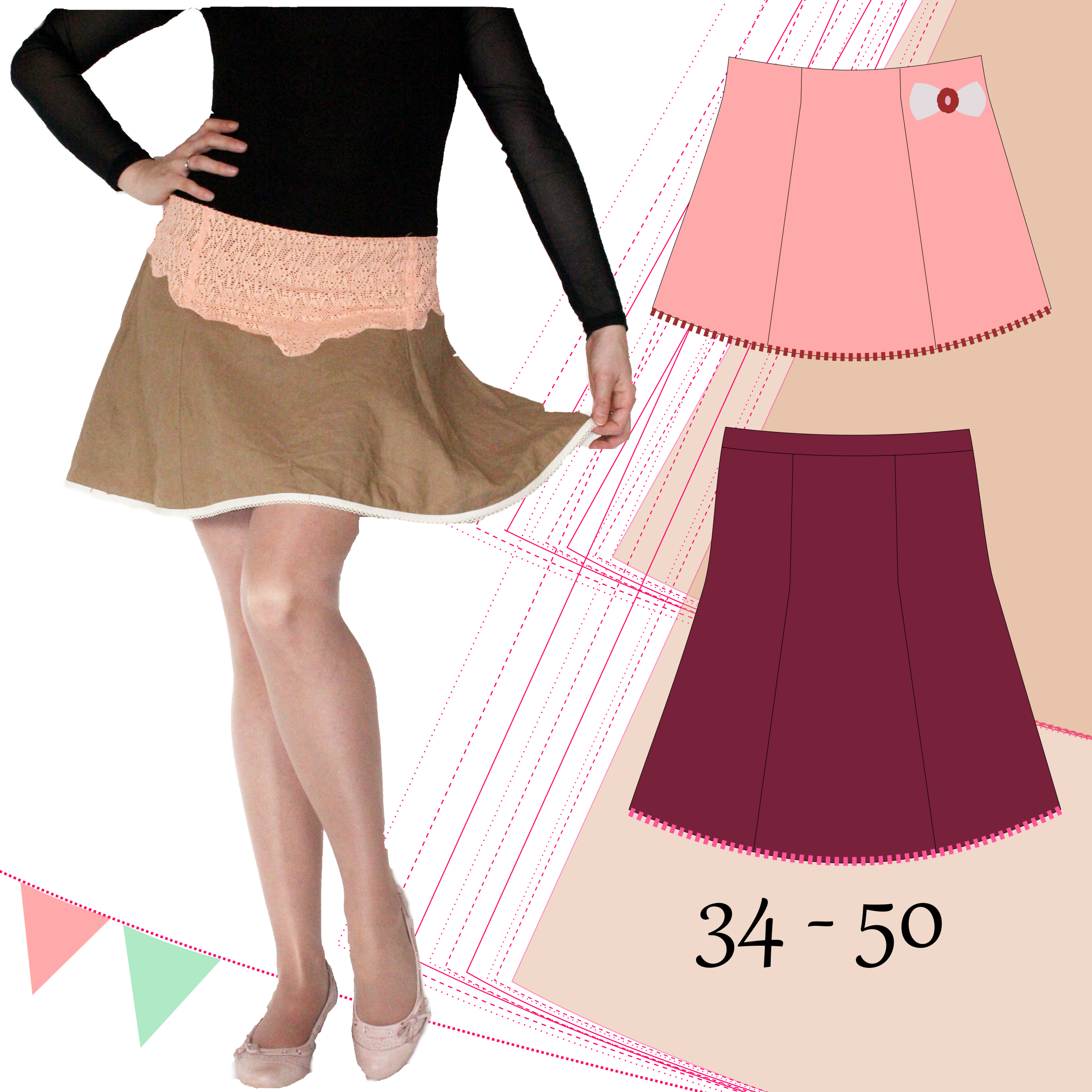 eBook AnniNanni Rock PDF Schnittmuster