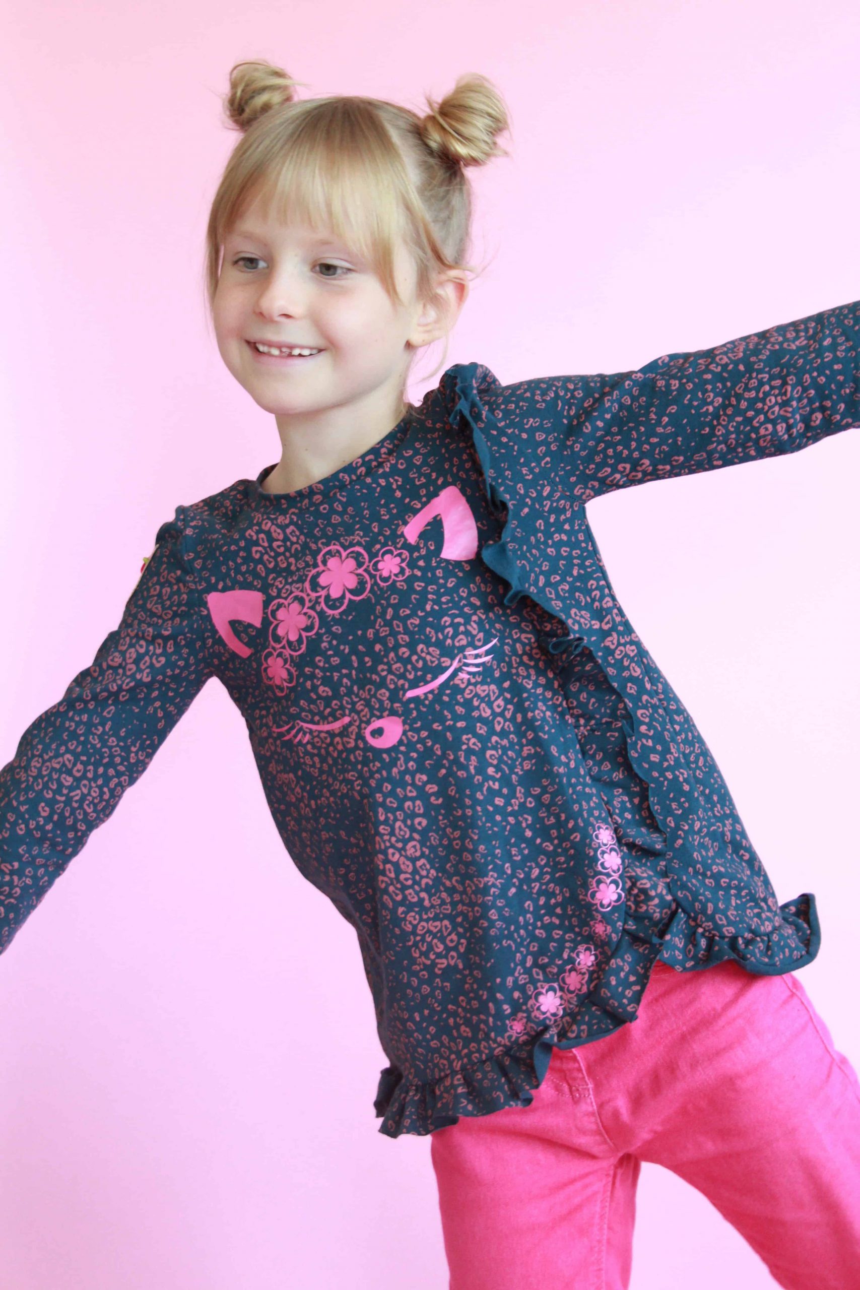 eBook Kinder // Shirt // Langarmshirt - AnniNanni Rüschchenmädchen – Bild 6