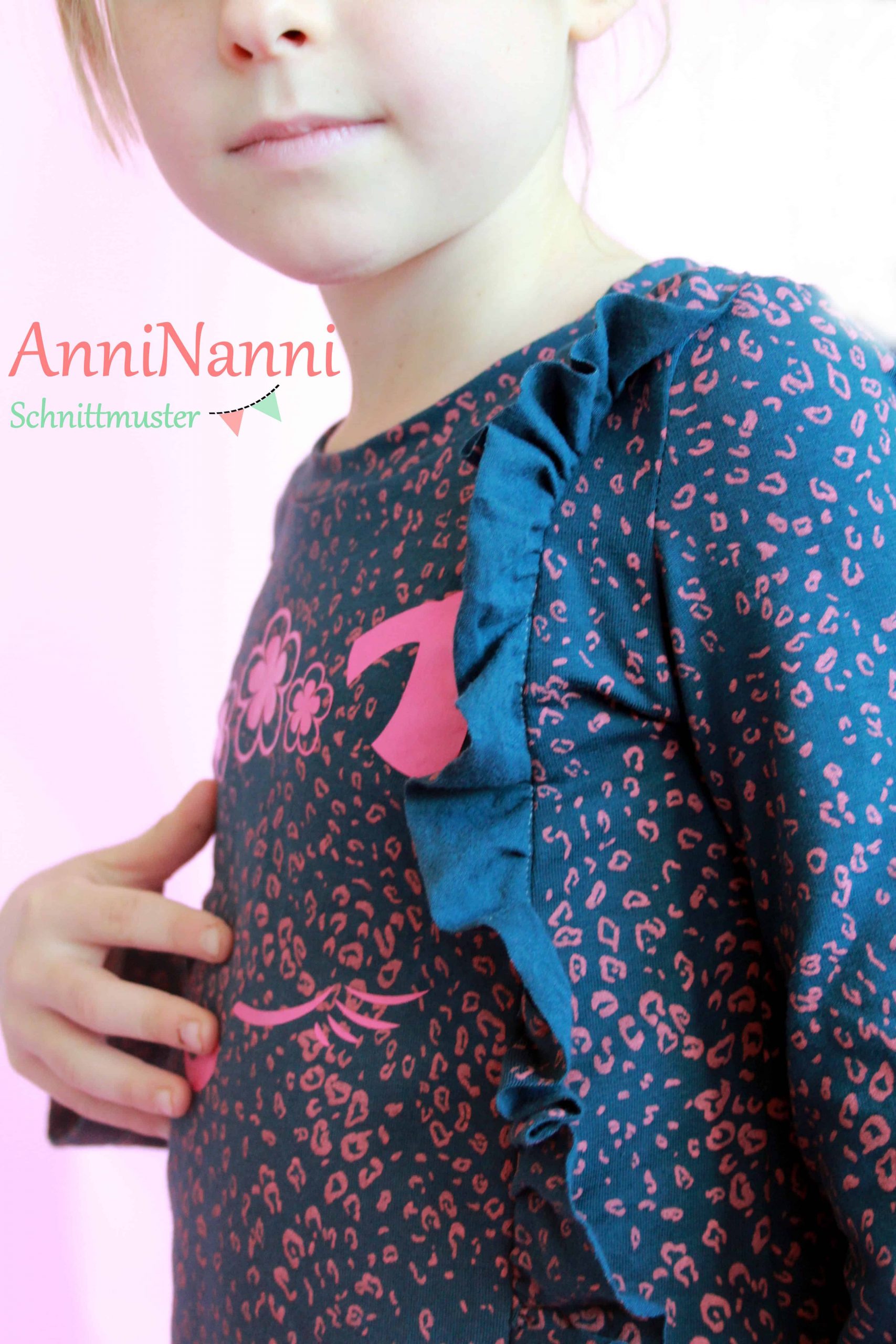 eBook Kinder // Shirt // Langarmshirt - AnniNanni Rüschchenmädchen – Bild 10