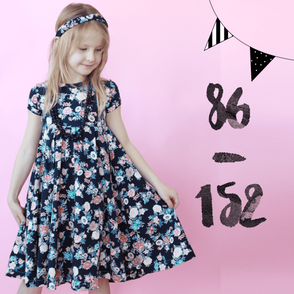 eBook Kinder // Kleid // Jerseykleid - AnniNanni Mini-Frühlingsluft