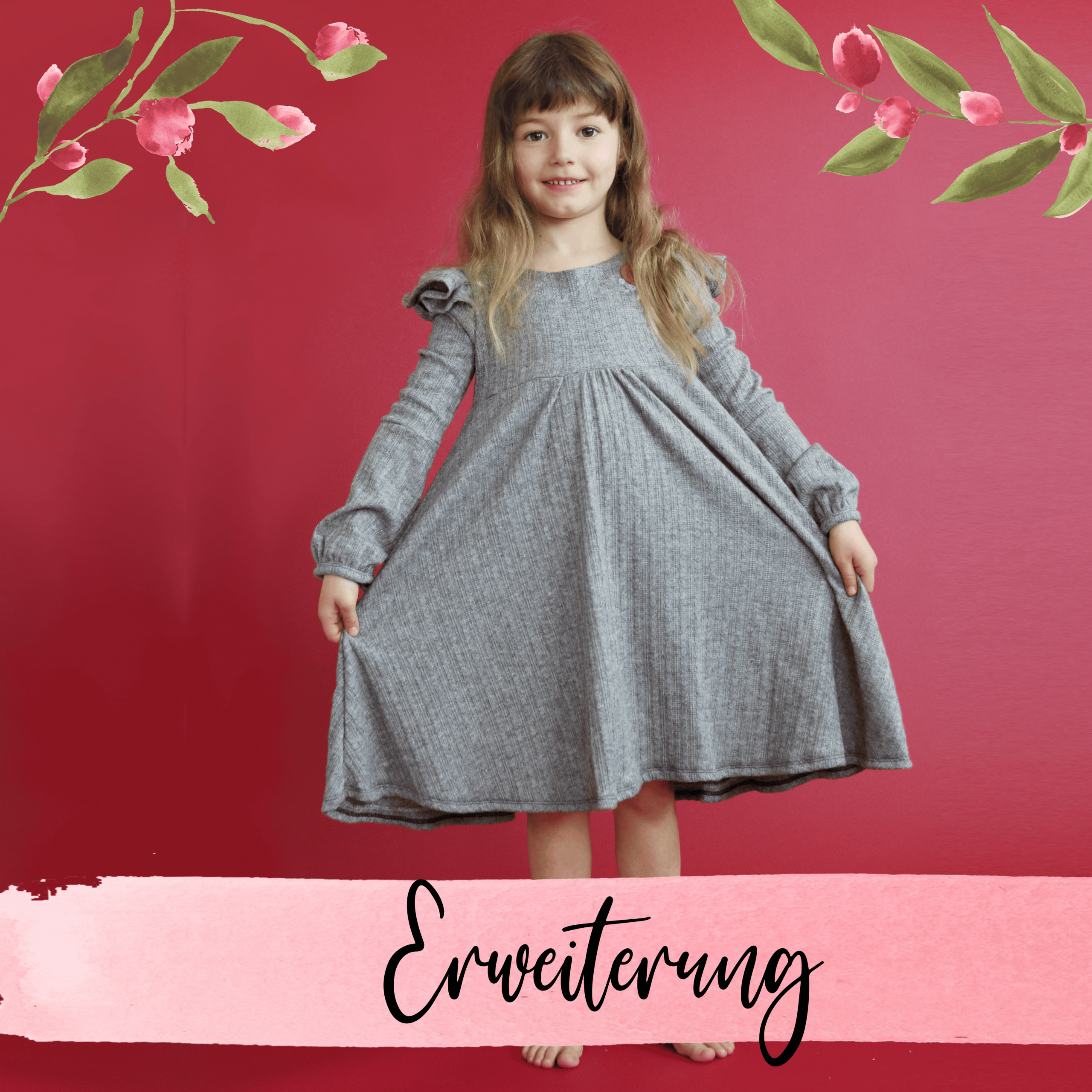 Erweiterung zur Mini- Frühlingsluft // Mini-Blumenkleid