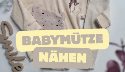 Eine Babymütze nähen